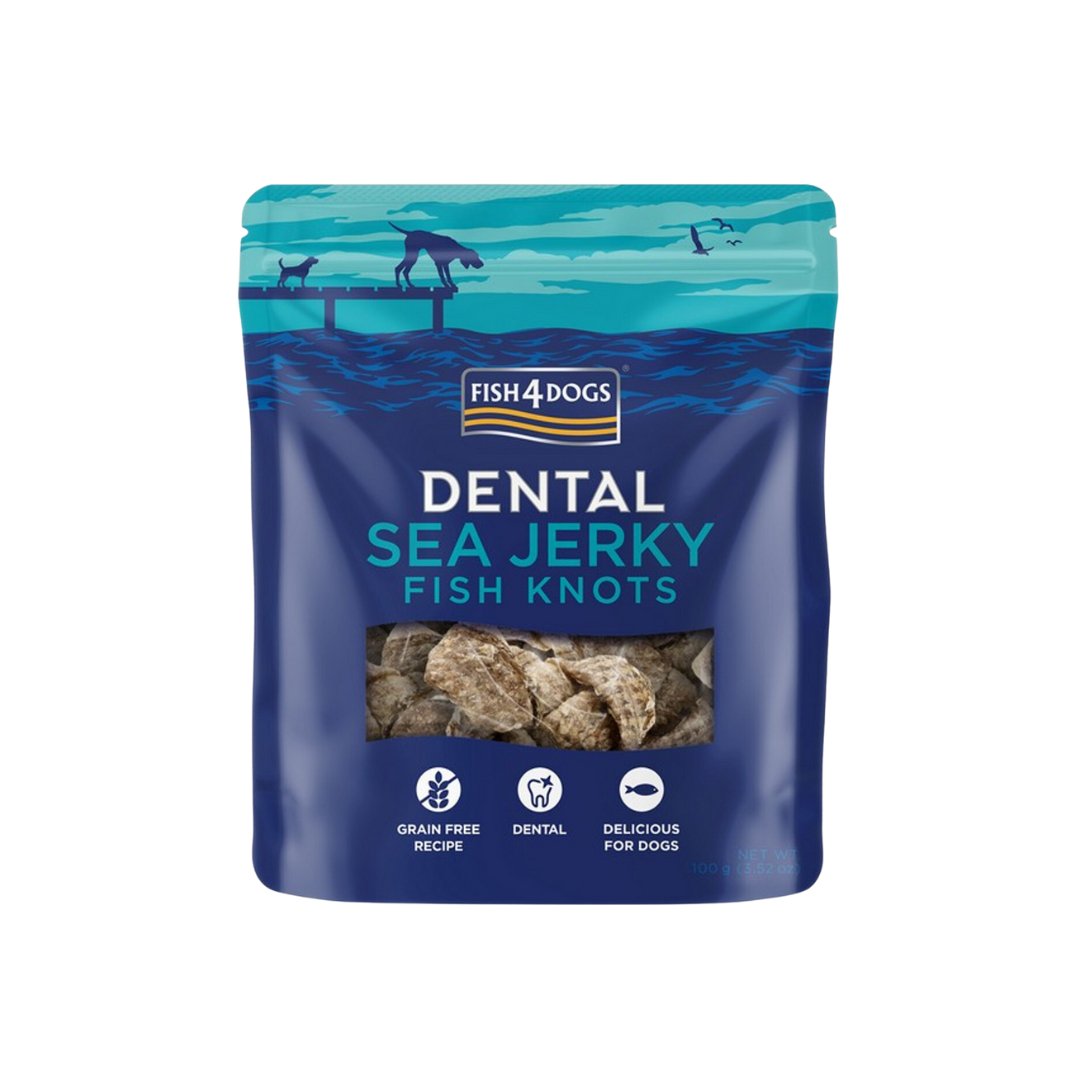 Fish4Dogs Dental Sea Jerky Fish Knots Jack's Pet and Country
