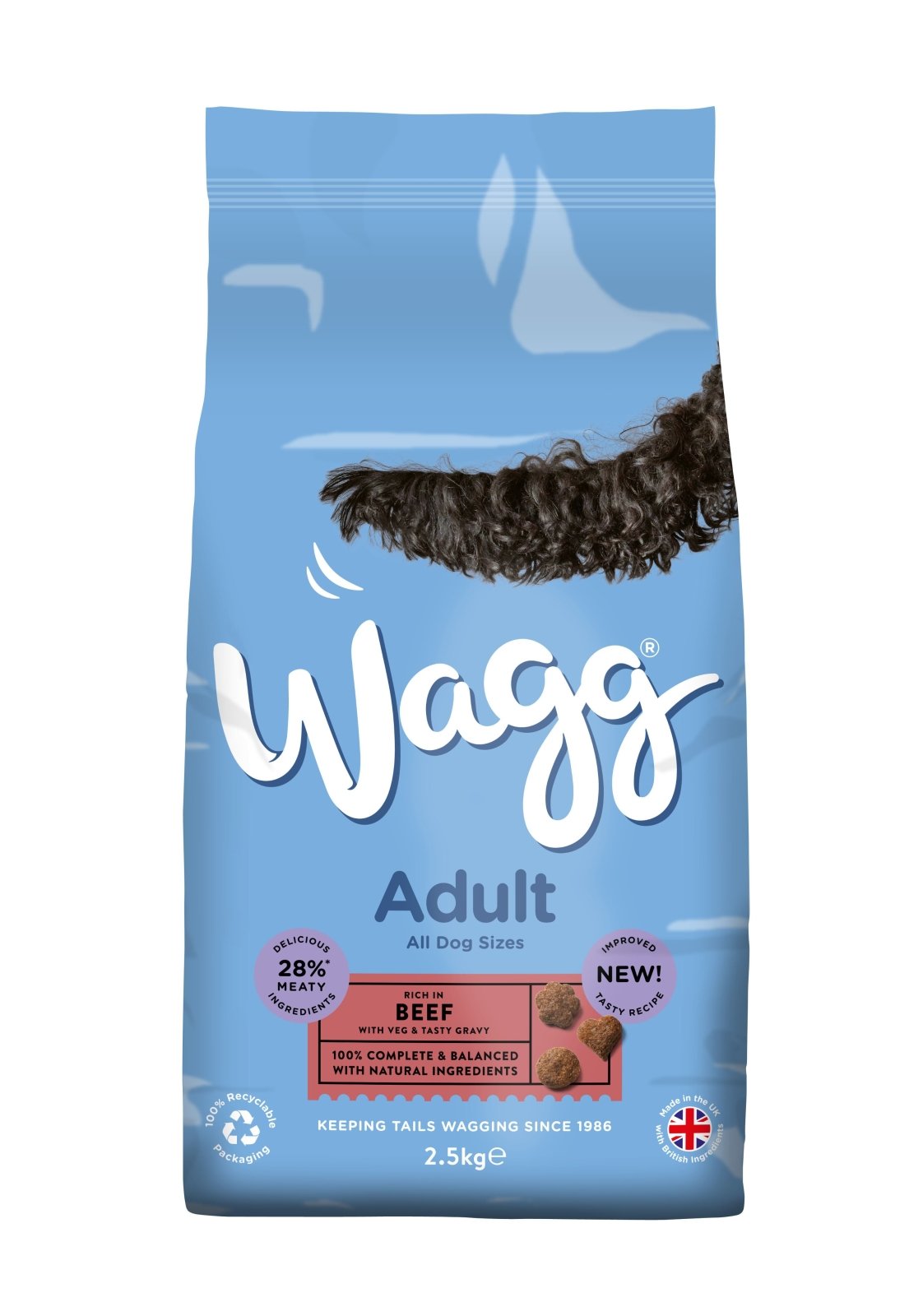 Wagg senior shop dog food