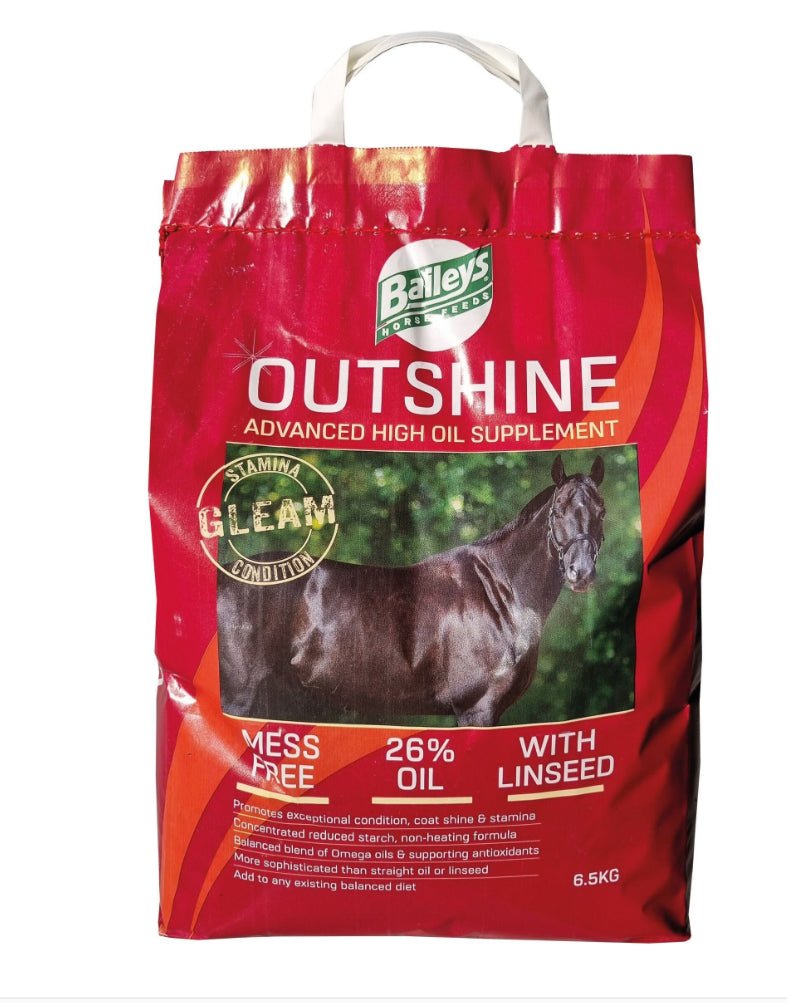 Baileys Outshine High Oil Supplement 6.5kg - Jacks Pet and Country