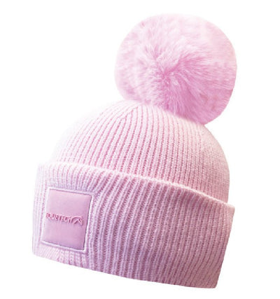 Equetech Luxe Recycled Pom Pom Knit Hat - Pink - Jacks Pet and Country