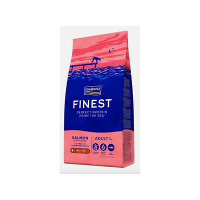 Fish4Dogs Finest Adult Salmon With Potato (Small Kibble) 6kg - Jacks Pet and Country