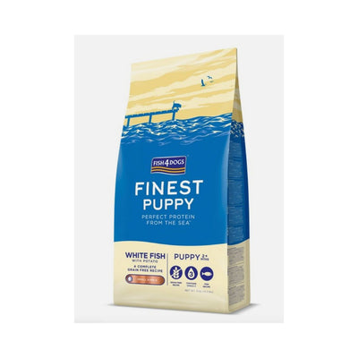 Fish4Dogs Finest Puppy White Fish With Potato (Small Kibble) 6kg - Jacks Pet and Country