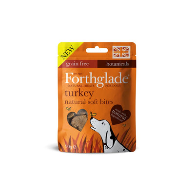 Forthglade Natural Soft Bites Turkey Treats - Jacks Pet and Country