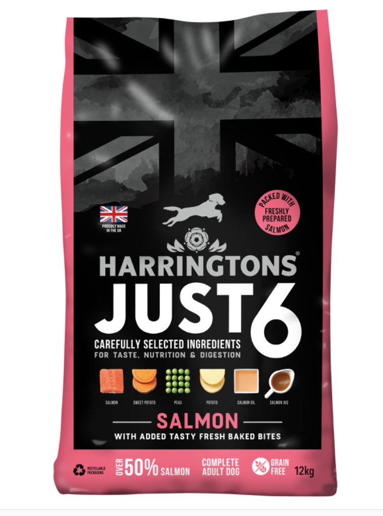 Harringtons Just 6 Salmon - 12kg - Jacks Pet and Country