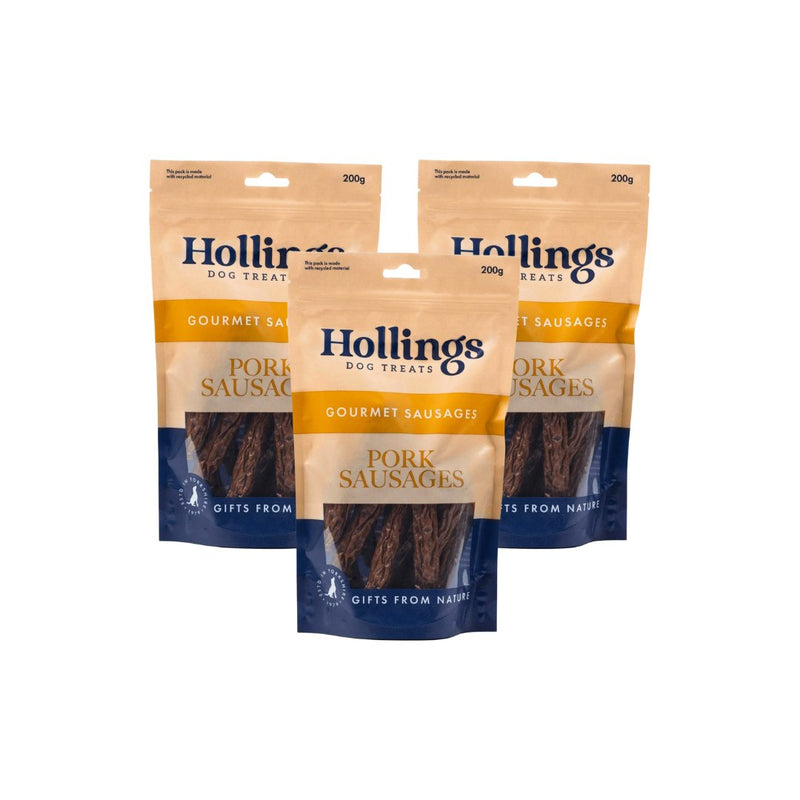 Hollings Pork Sausages 200g - Jacks Pet and Country