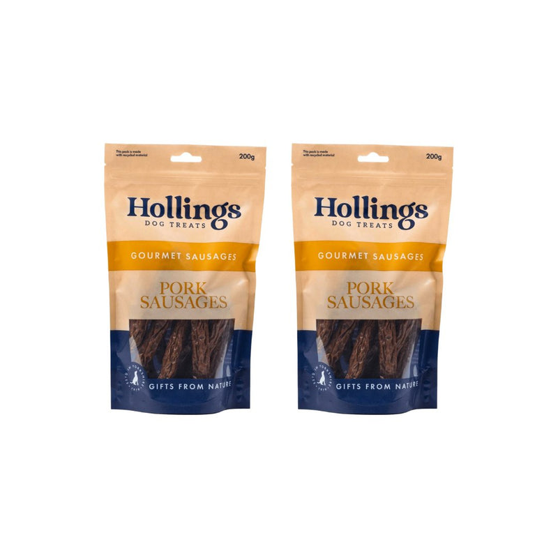 Hollings Pork Sausages 200g - Jacks Pet and Country