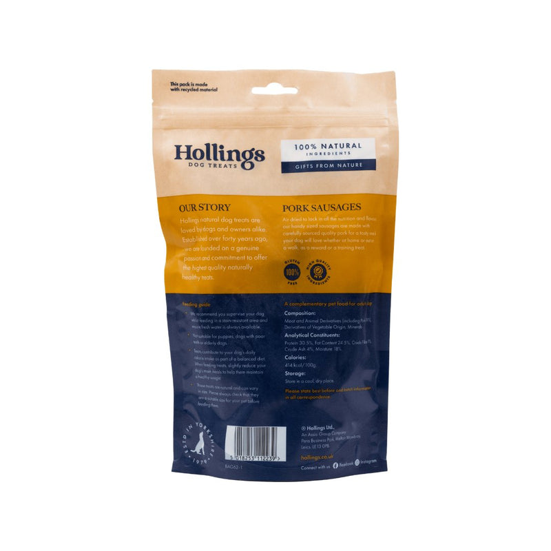 Hollings Pork Sausages 200g - Jacks Pet and Country