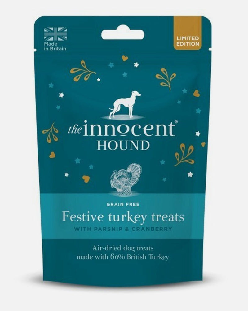 Innocent Hound Festive Turkey Treats 70g - Jacks Pet and Country