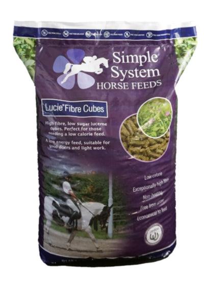 Simple Simple Lucie Fibre Cubes 20kg - Jacks Pet and Country