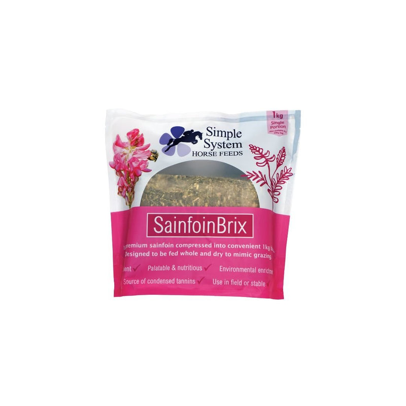 Simple System Sainfoin Brix Single 1kg - Jacks Pet and Country