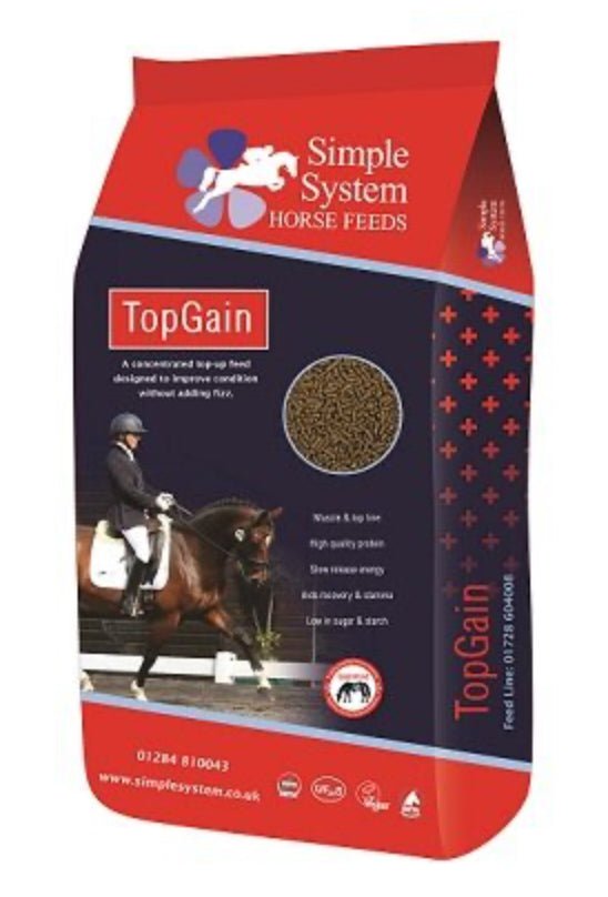 Simple System Top Gain Top Up Feed 20kg - Jacks Pet and Country