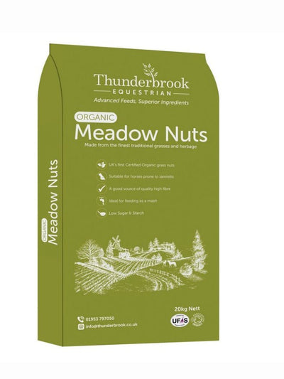 Thunderbrook Organic Meadow Nuts 20kg - Jacks Pet and Country