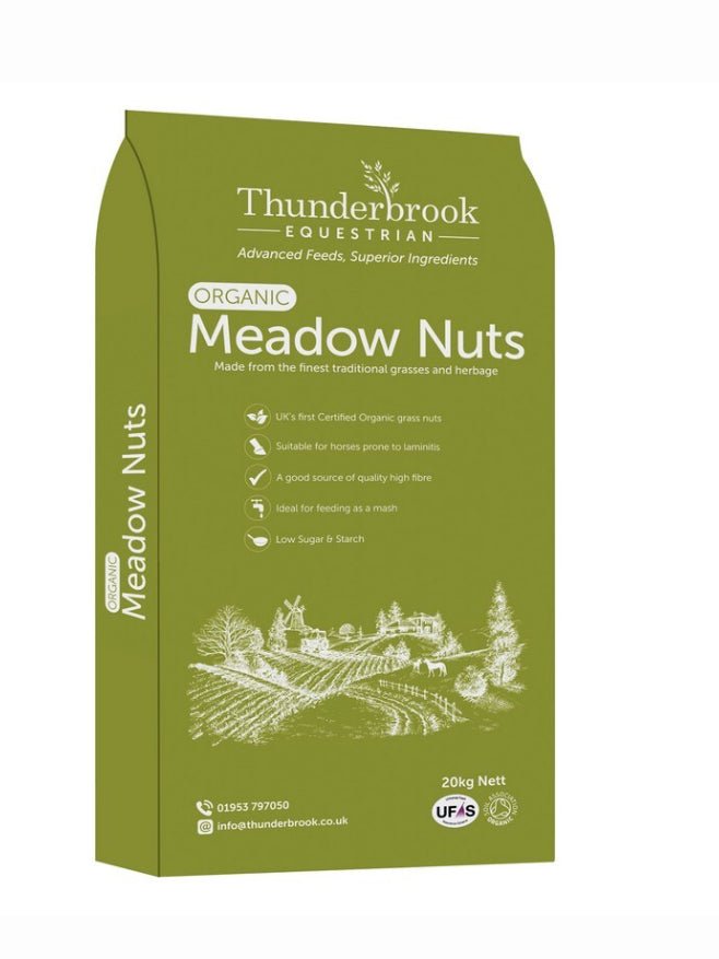 Thunderbrook Organic Meadow Nuts 20kg - Jacks Pet and Country