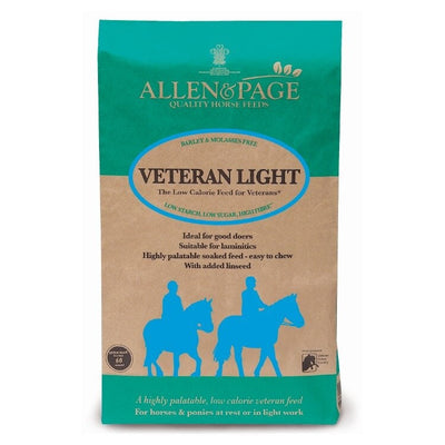 Allen & Page Veteran Vitality Light 20kg - Jacks Pet and Country