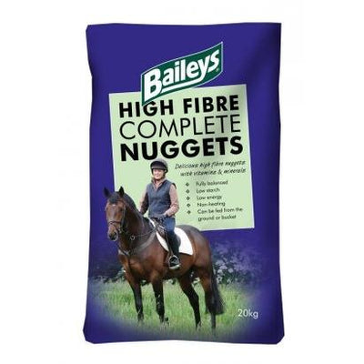 Baileys High Fibre Complete Nuggets 20kg - Jacks Pet and Country