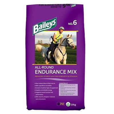 Baileys No. 6 All-Round Endurance Mix 20kg - Jacks Pet and Country