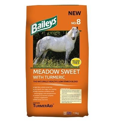 Baileys No. 8 Meadow Sweet with Turmeric 15kg - Jacks Pet and Country