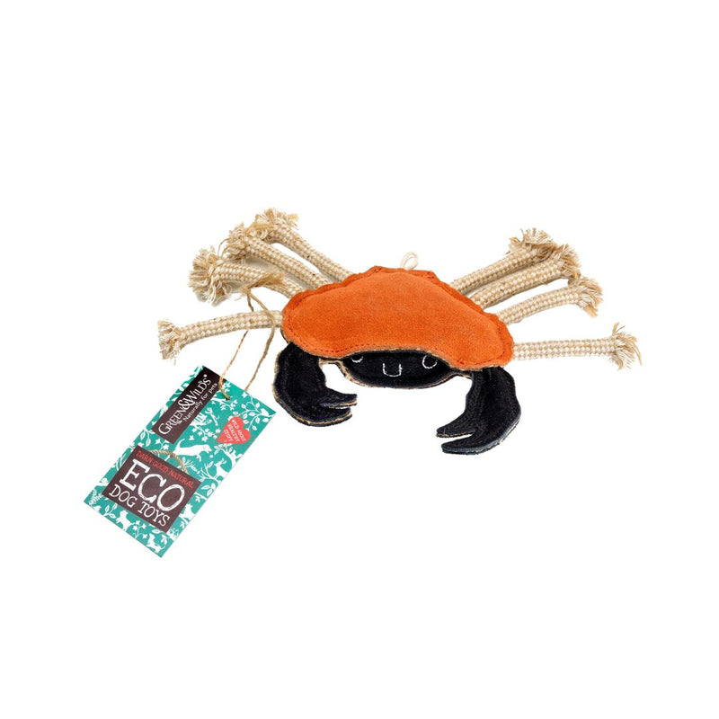 Carlos the Crab, Eco Dog toy - Jacks Pet and Country