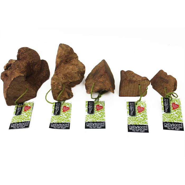 Chew Roots Natural Wood Chews for dogs of all sizes - Jacks Pet and Country