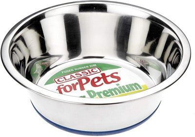 Classic S Steel Non-Slip Dish - Jacks Pet and Country