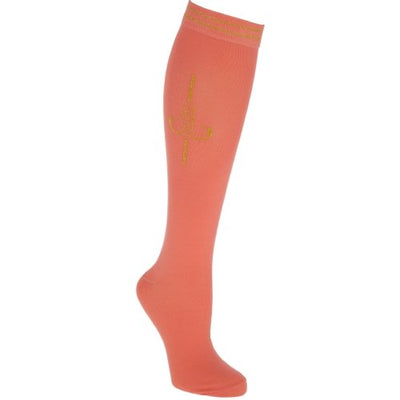 Competition Riding Socks in Rose - Jacks Pet and Country