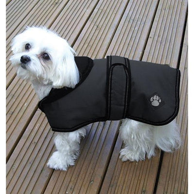 Danish Design Luxury Ebony Dog Coat 25cm - Jacks Pet and Country