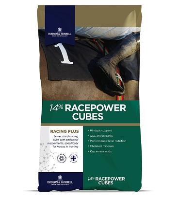 Dodson & Horrell Racepower Cubes 14% 25kg - Jacks Pet and Country