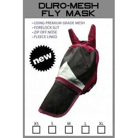 Duro Mesh Fly Mask - Jacks Pet and Country