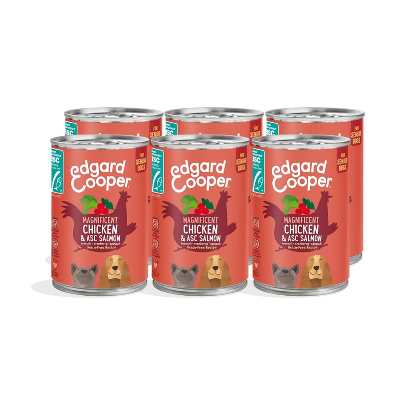Edgard & Cooper Chicken and ASC Salmon Tin - Jacks Pet and Country