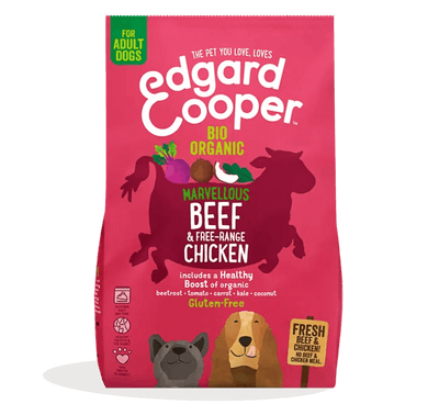 Edgard & Cooper Organic Beef & Chicken Dry Dog Food - Jacks Pet and Country