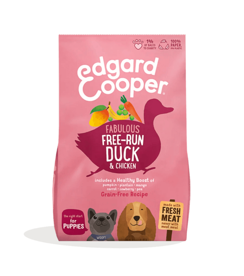 Edgard & Cooper Puppy Free-Run Duck & chicken - Jacks Pet and Country