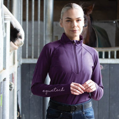 Equetech Thermic Base Layer Berry - Jacks Pet and Country