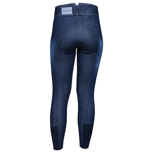 Equetech Ultimo Denim Grip Breeches - Jacks Pet and Country