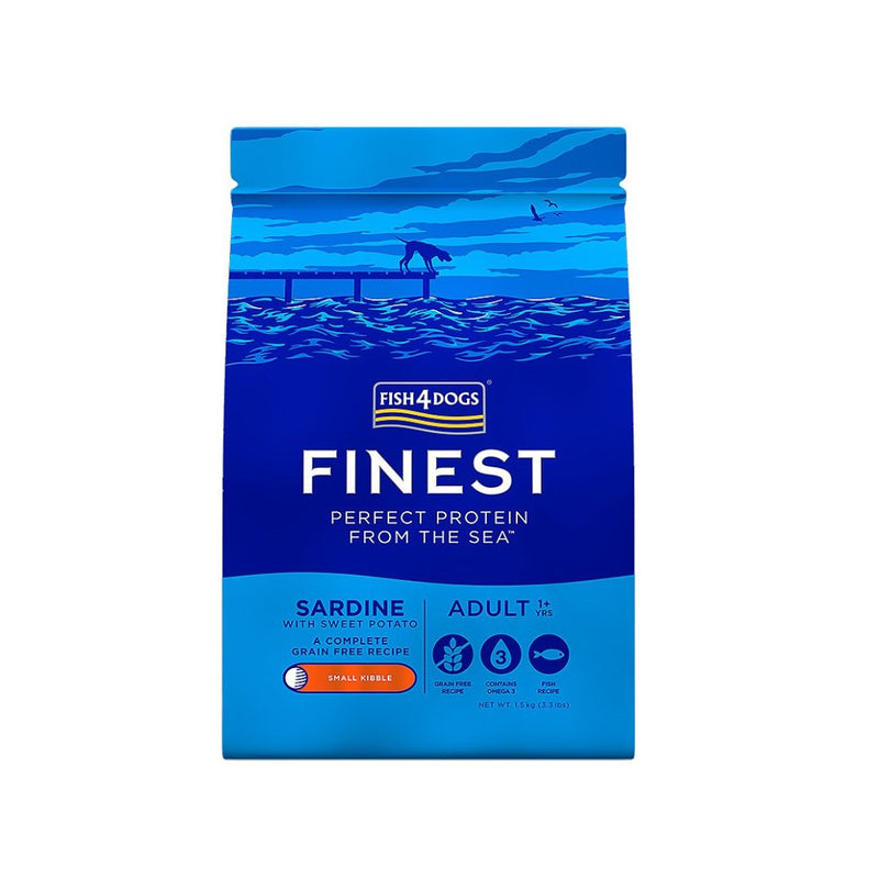 Fish4Dogs Finest Adult Sardine With Sweet Potato - Jacks Pet and Country