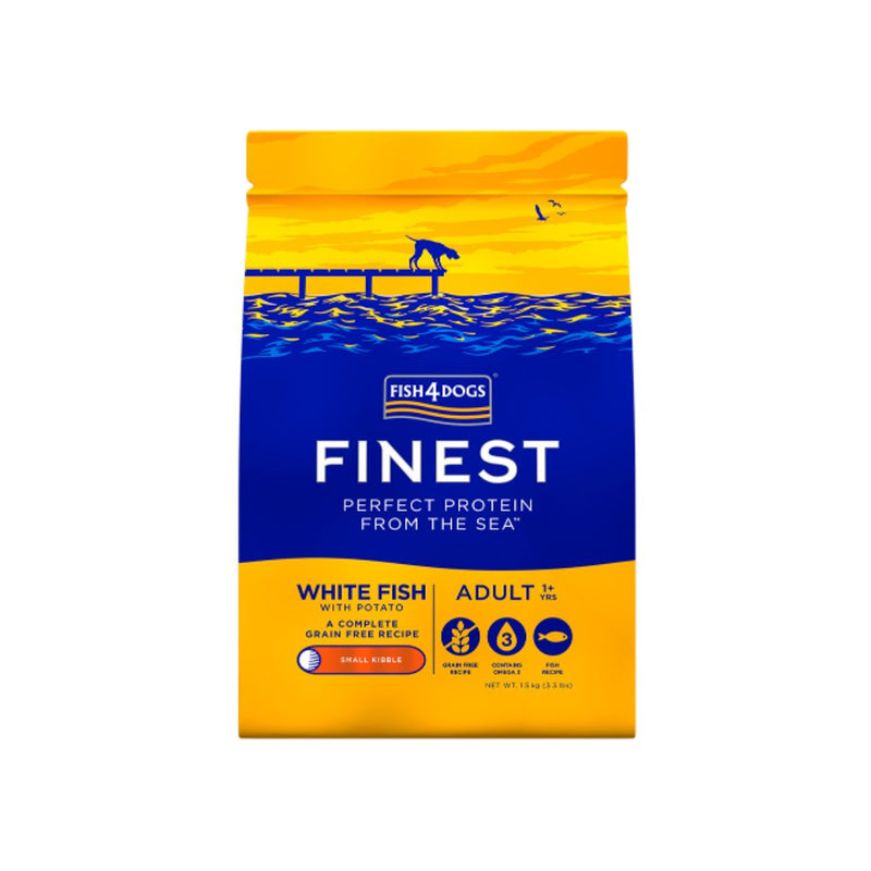Fish4Dogs Finest Adult White Fish With Potato - Jacks Pet and Country