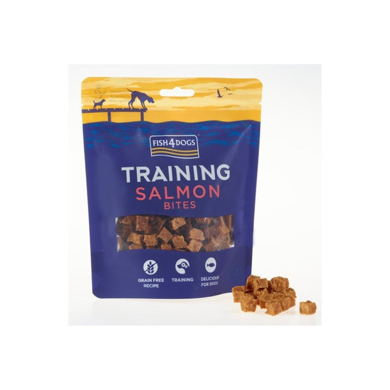 Fish4Dogs Training Adult Salmon Bites - Jacks Pet and Country