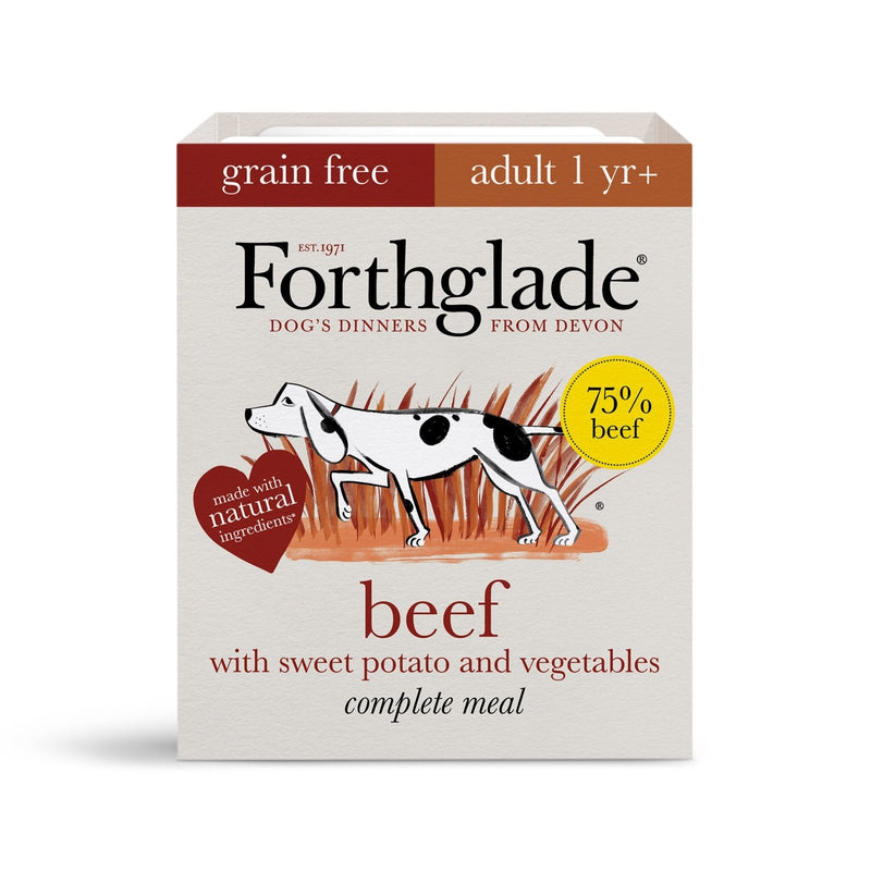 Forthglade Beef with Sweet Potato & Vegetables Grain Free - Jacks Pet and Country