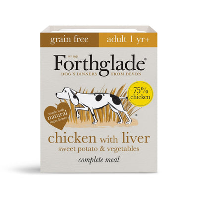Forthglade Chicken with Liver, Sweet Potatoes and Vegetables - Jacks Pet and Country