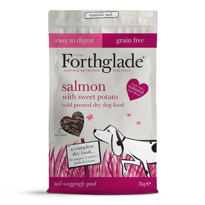 Forthglade Cold Pressed Salmon & Sweet Potato Grain Free (Dry) - Jacks Pet and Country