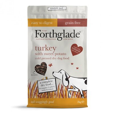 Forthglade Cold Pressed Turkey & Sweet Potato - Jacks Pet and Country