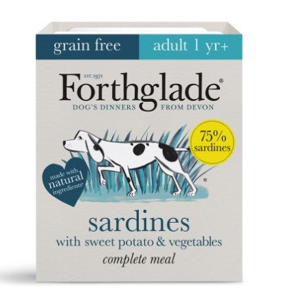 Forthglade Grain Free Sardines Dog Food - Jacks Pet and Country