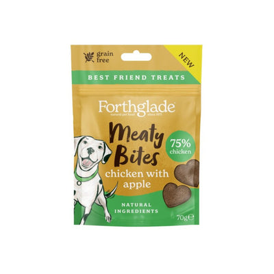 Forthglade Meaty Bites Chicken with Apple Treats - Jacks Pet and Country