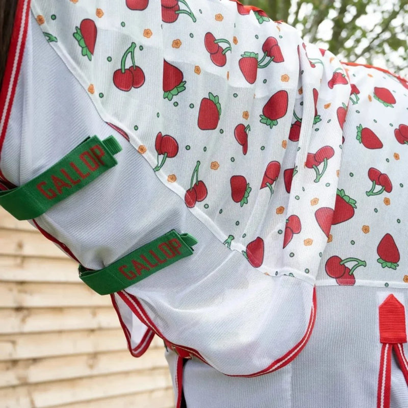 Gallop Berries and Cherries Mesh Combo Fly Rug - Jacks Pet and Country