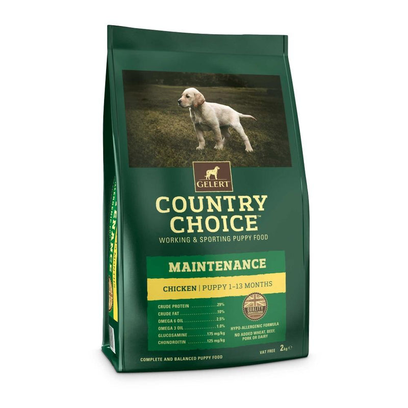 Gelert Country Choice Maintenance Puppy Food 2kg - Jacks Pet and Country