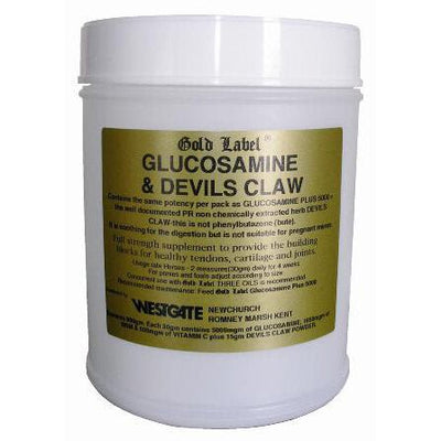Gold label Glucosamine & Devils Claw 900g - Jacks Pet and Country