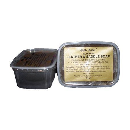Gold Label Glycerin Saddle & Leather Soap 250g - Jacks Pet and Country