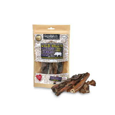 Green & Wild's Wild Boar Tough Chew - Jacks Pet and Country