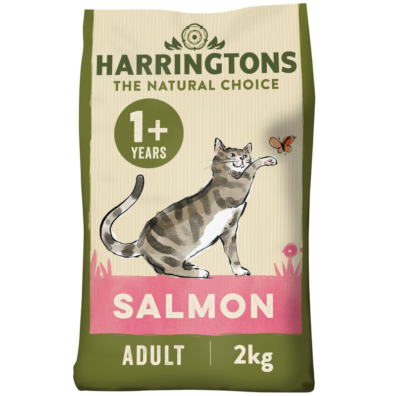 Harringtons Adult 1+ Salmon Cat Food (2kg) - Jacks Pet and Country