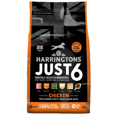 Harringtons Dog Just 6 Chicken - Jacks Pet and Country