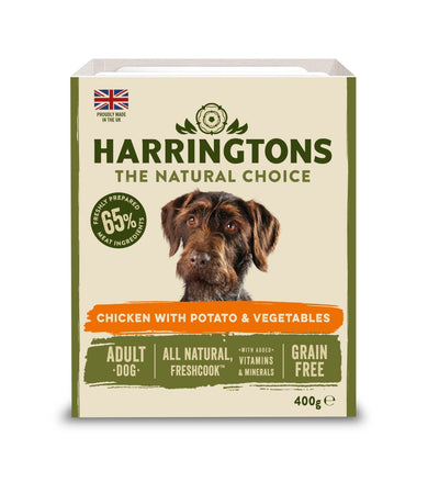 Harringtons Wet Chicken & Potato Trays (Various Sizes) - Jacks Pet and Country